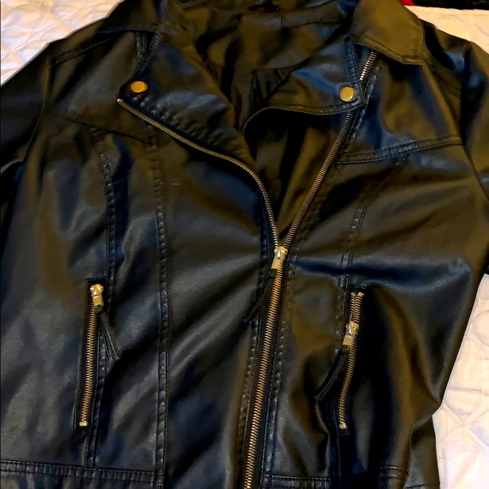 Leather jacket
